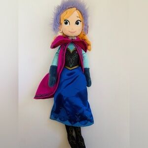 Frozen Anna Plushie 20" (Disney Store)